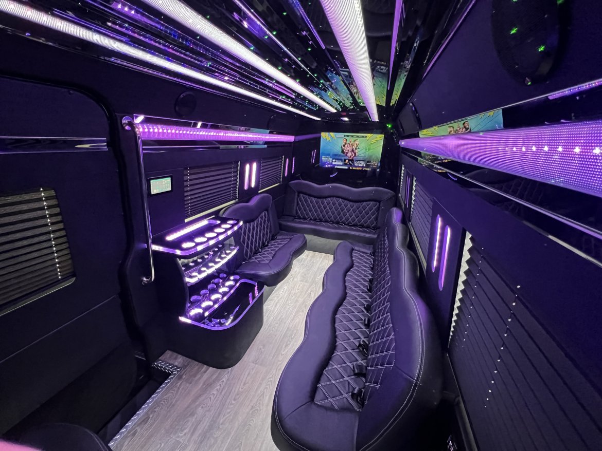 Mercedes Sprinter Limo Bus Houston
